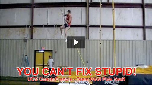 UCS pole vault video